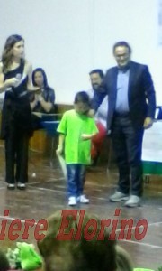 L'Alunno Jason Vignigni III C riceve una menzione di merito