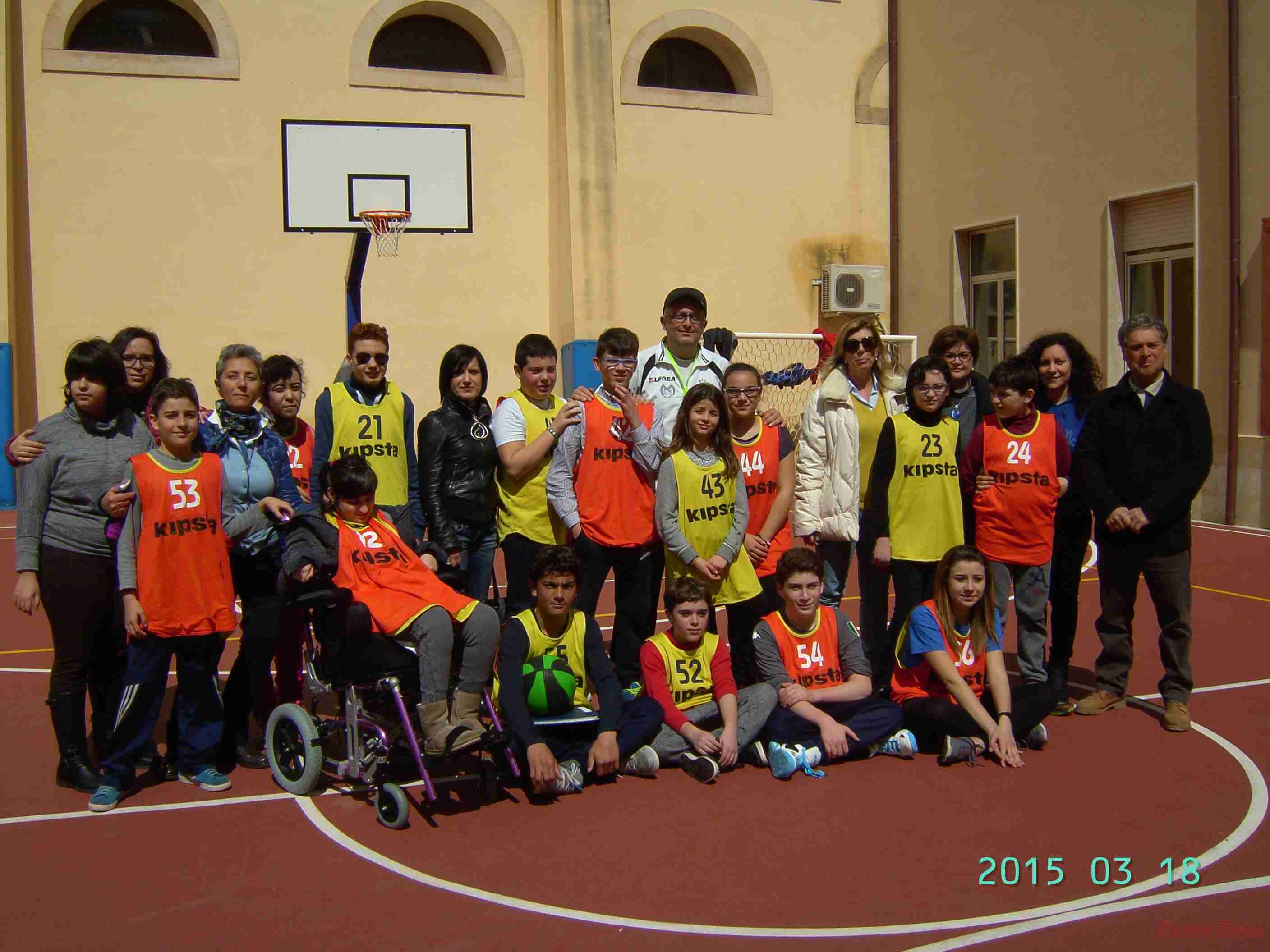 “Baskin a Scuola… uno sport per tutti”. Continua l’iniziativa dei SuperAbili Onlus