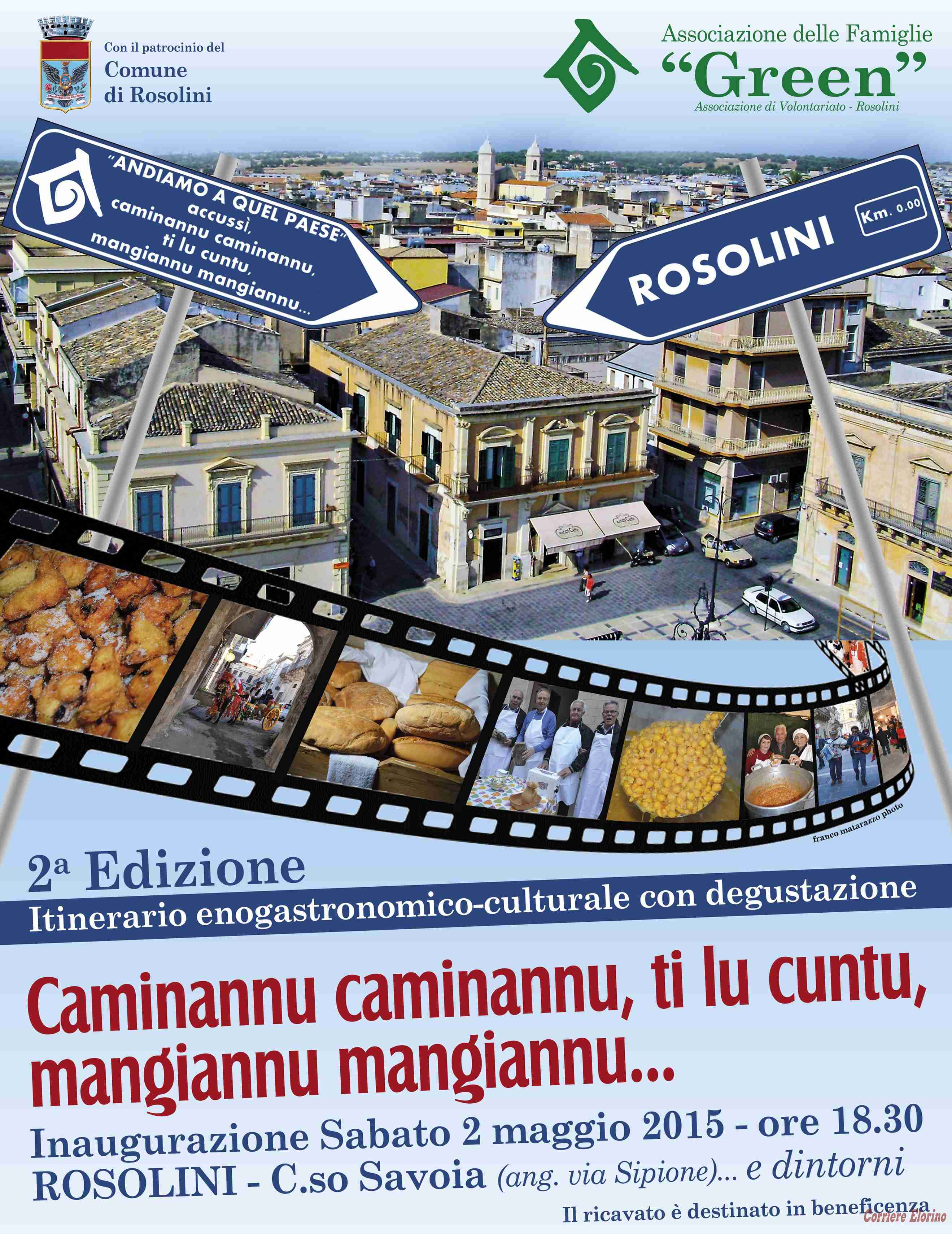 “Caminannu caminannu, ti lu cuntu, mangiannu mangiannu…”