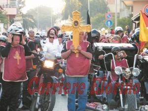 croce e motociclisti