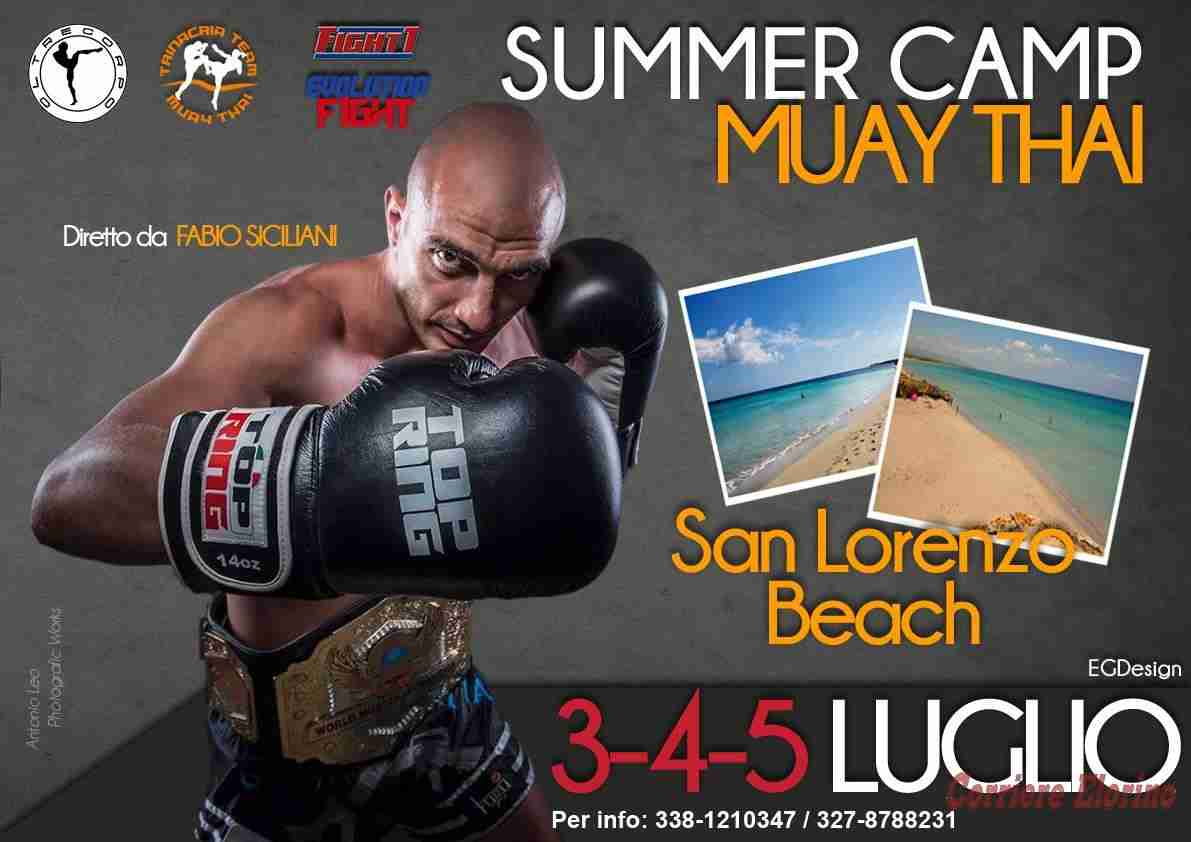 Summer Camp di Muay Thai