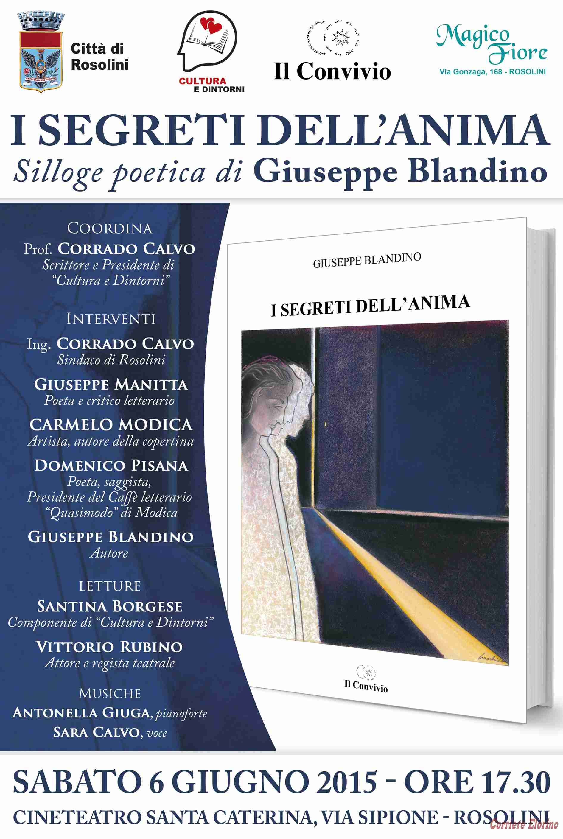 “I segreti dell’anima”, la silloge poetica di Giuseppe Bladino