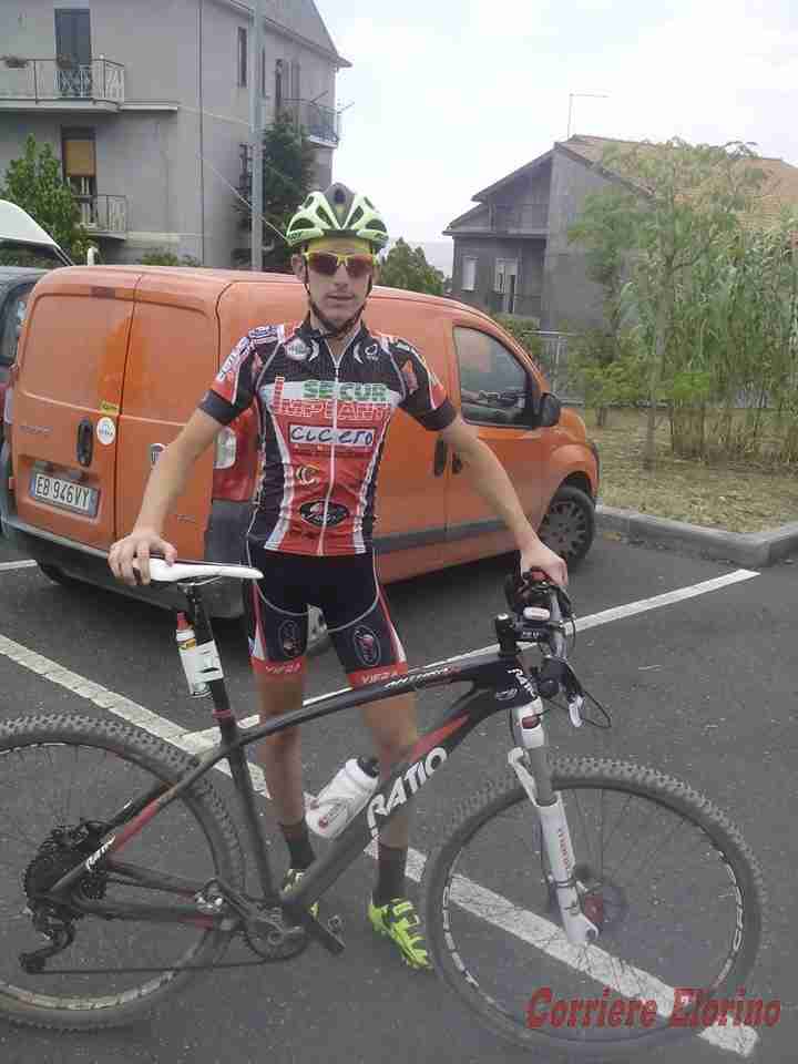 Salvatore Fidone vince il percorso corto della “Granfondo del Pistacchio”