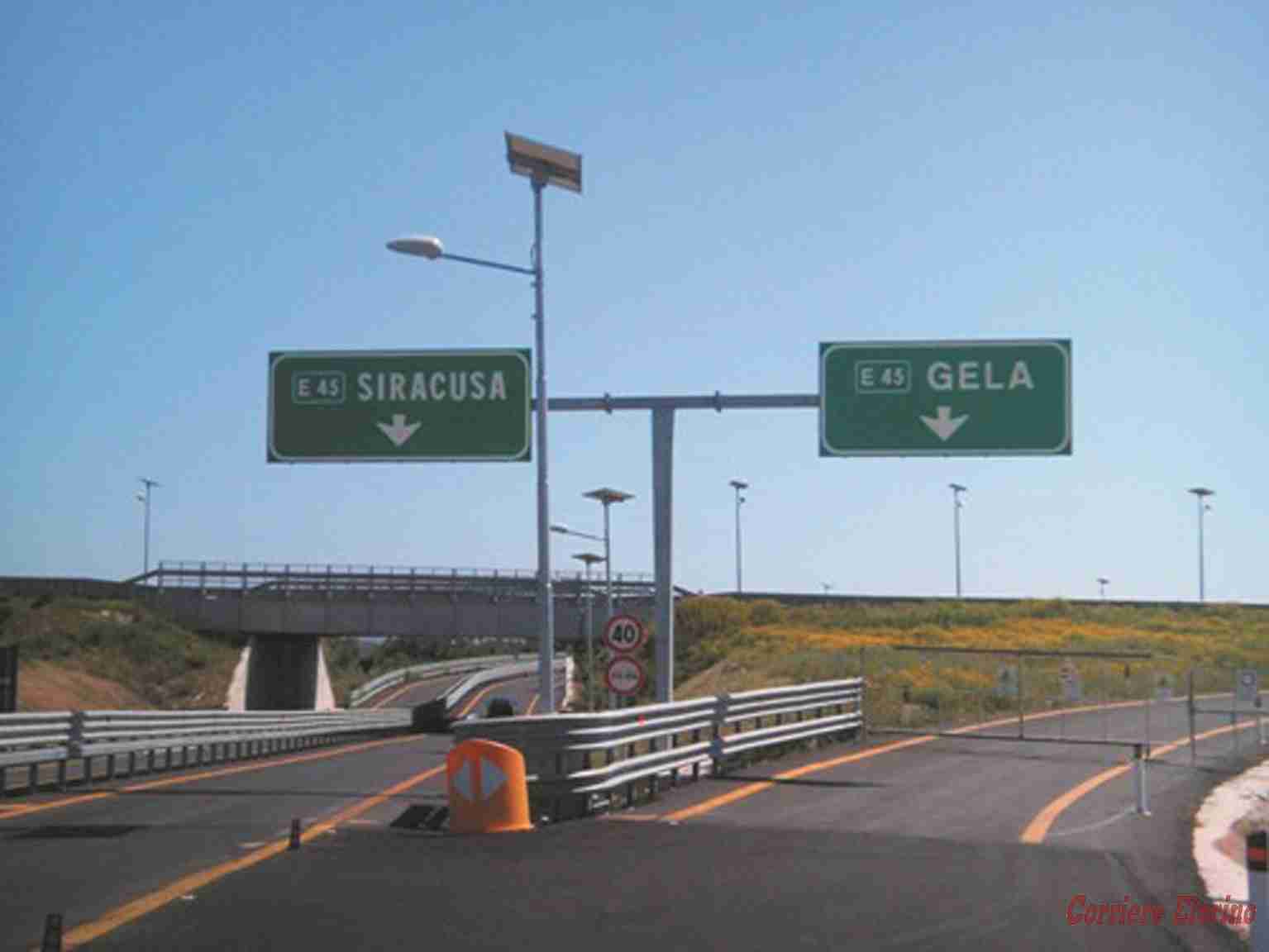 Cantieri di lavoro nell’autostrada Rosolini-Siracusa, entro luglio 2022 la fine dei lavori