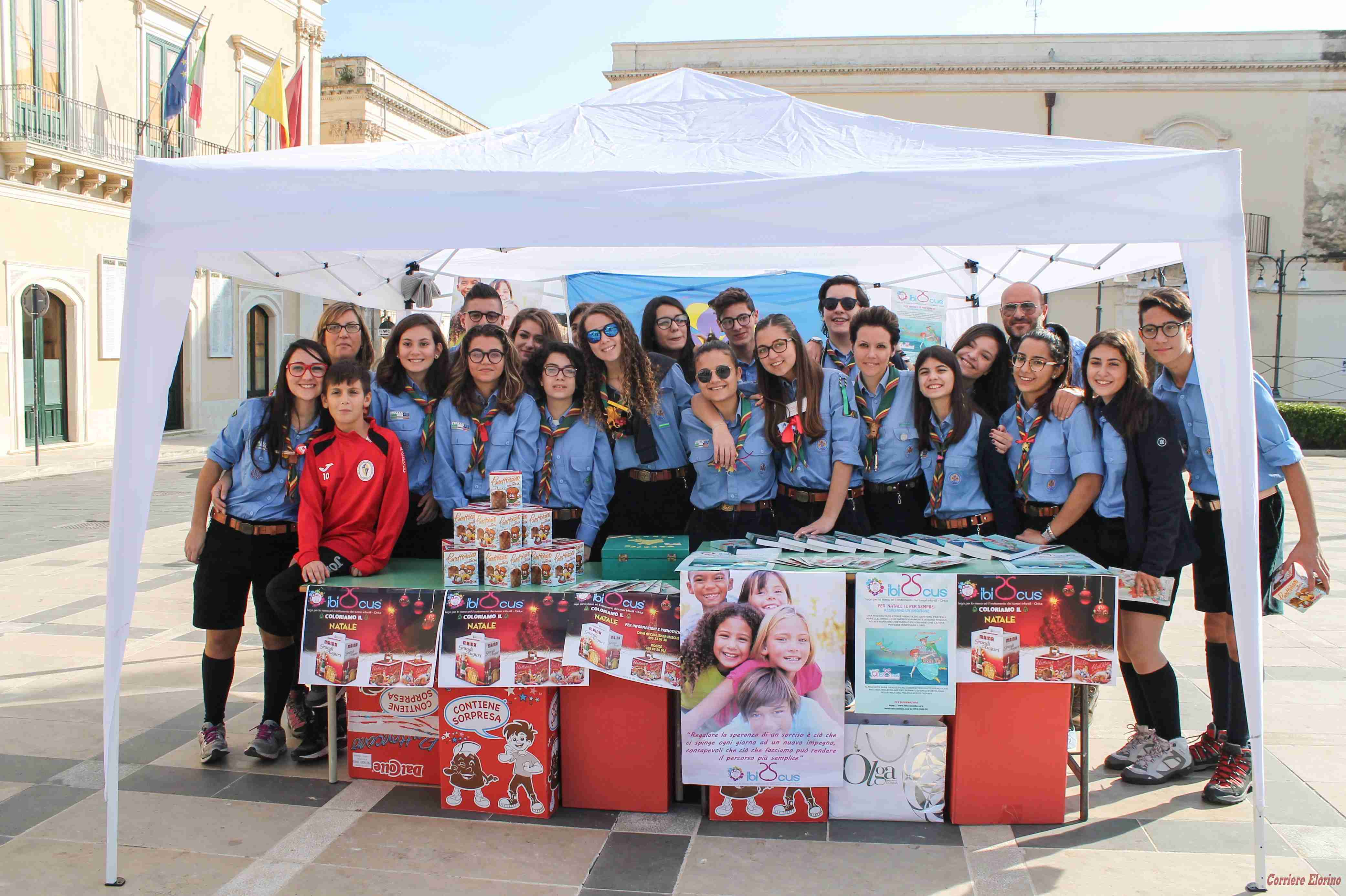 Gli Scout Rosolini 2 in piazza per “regalare la speranza di un sorriso”