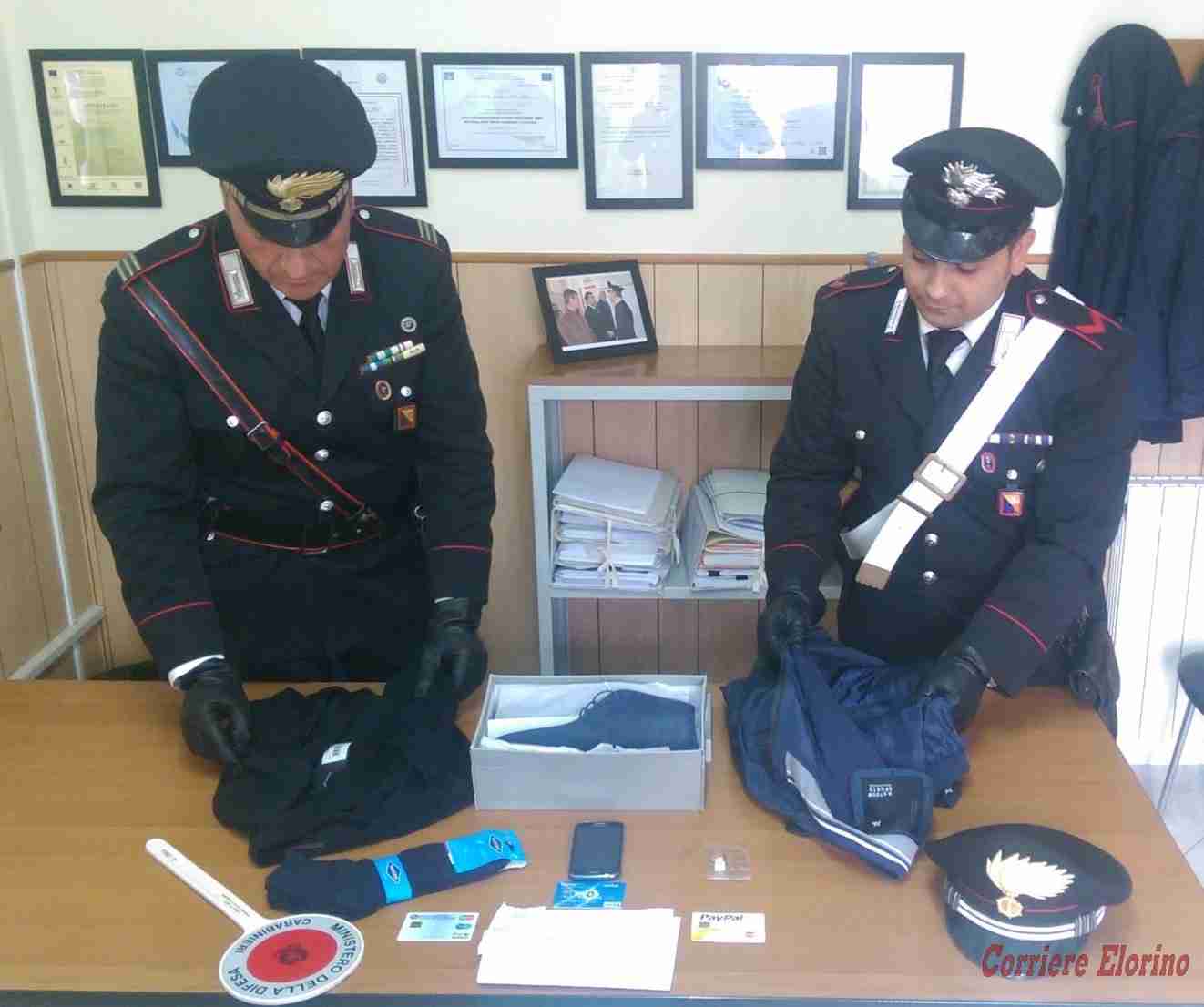 Ruba il bancomat di un dipendente comunale e fa acquisti: arrestato dai Carabinieri
