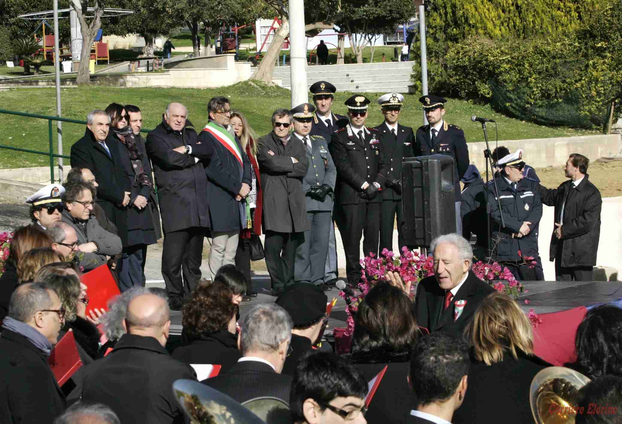 Intitolato all’ispettore capo di Polizia Filippo Raciti il parcheggio del parco Giovanni Paolo II