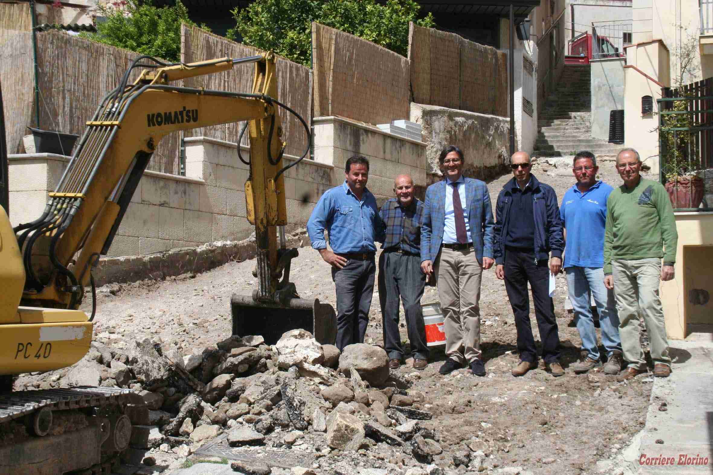 Avviati e consegnati i lavori di sistemazione della via Pachinello