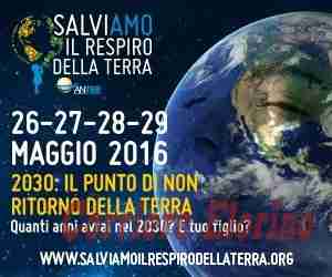 Dal 26 al 29 maggio “Salviamo il respiro della Terra”