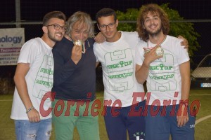 Da sinistra : Damiano Assenza (organizzatore), Gianpaolo Montineri (special guest), Domenico Monaca (organizzatore), Giuseppe Errante (Special Guest)