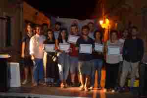 Una rappresentanza degli artisti che hanno esposto le loro opere