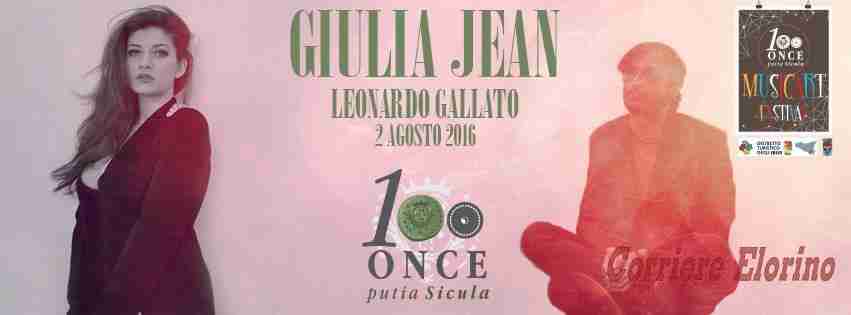 Stasera al “100 Once” Giulia Jean e Leonardo Gallato
