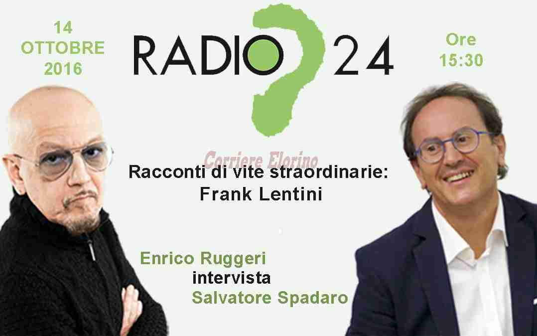 Rosolini su Radio 24 con Frank Lentini