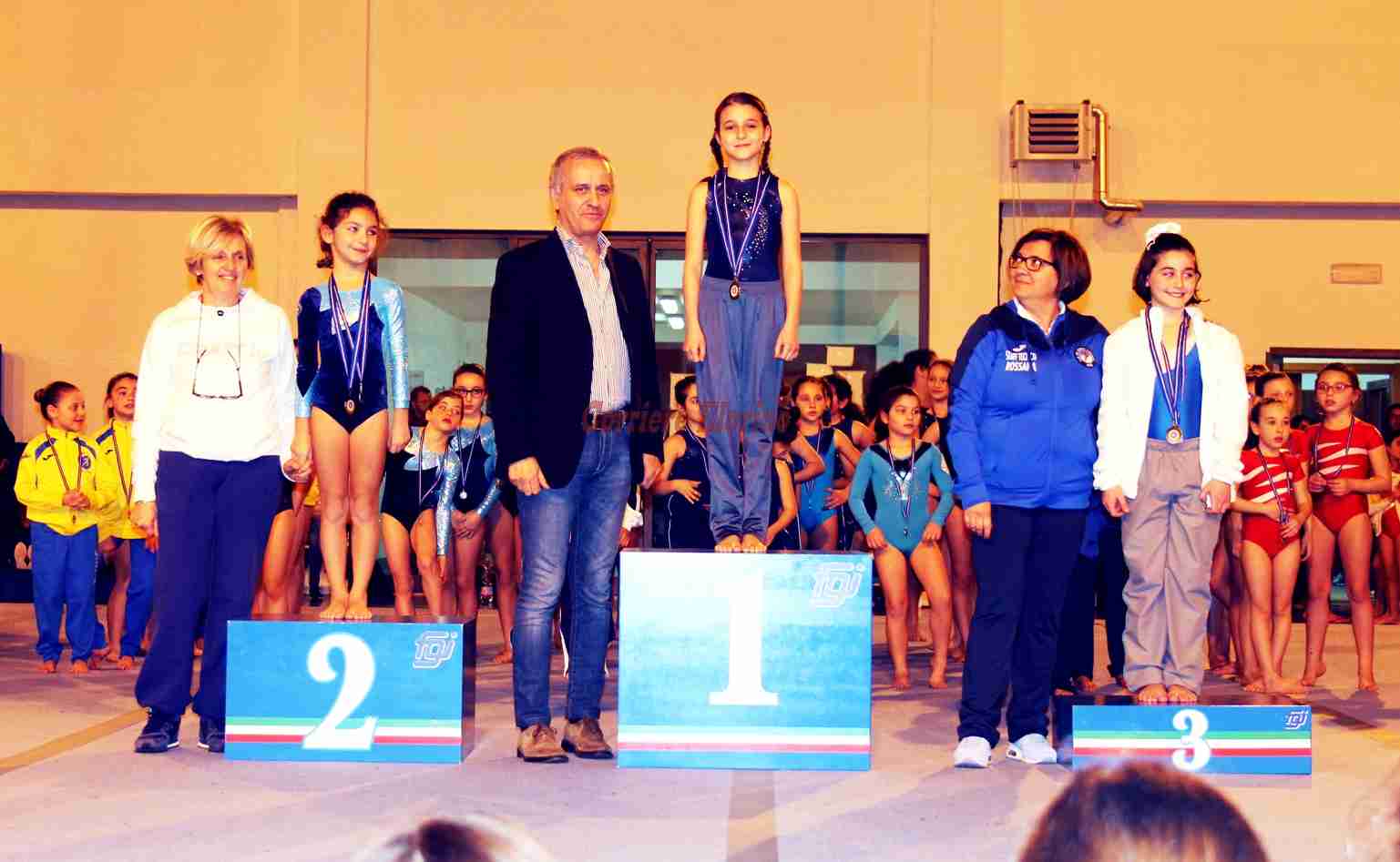 La rosolinese Maria Vittoria Salemi 1ª al campionato regionale individuale di ginnastica artistica