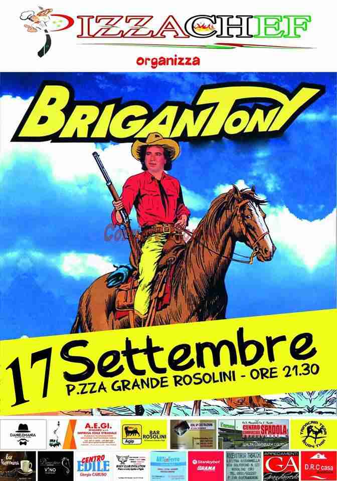 Spostato a domenica 17 settembre il concerto di Brigantony