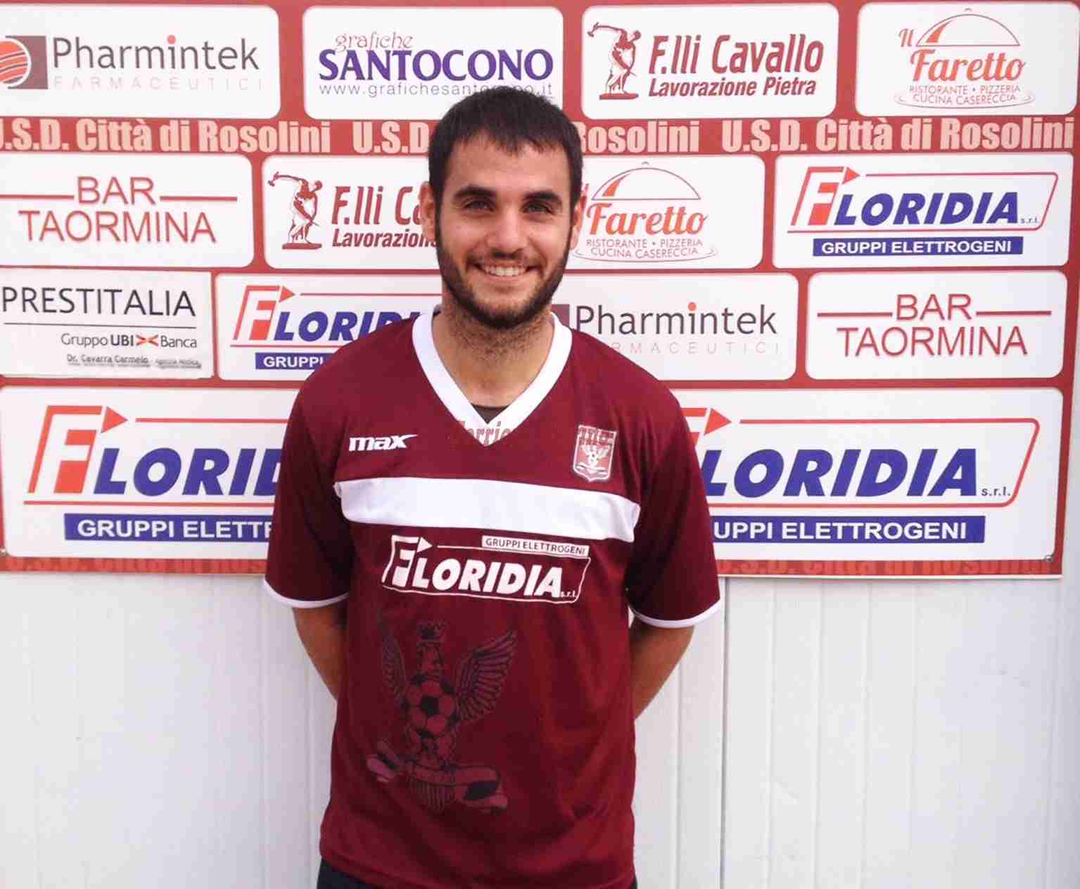 Il centrocampista Gabriele Aprile, ex Akragas, nuovo giocatore granata