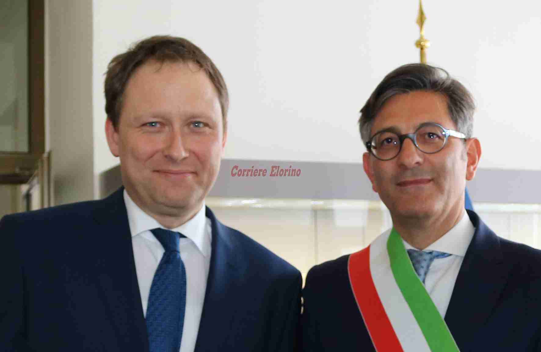 La città di Frankenthal assegna il “distintivo comunale” all’ex sindaco Corrado Calvo