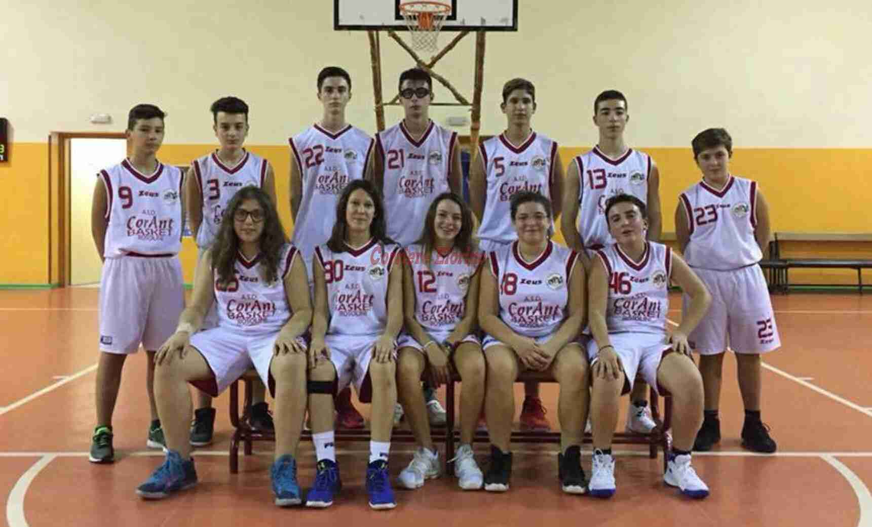 Basket, Under 15: Corant Rosolini a punteggio pieno