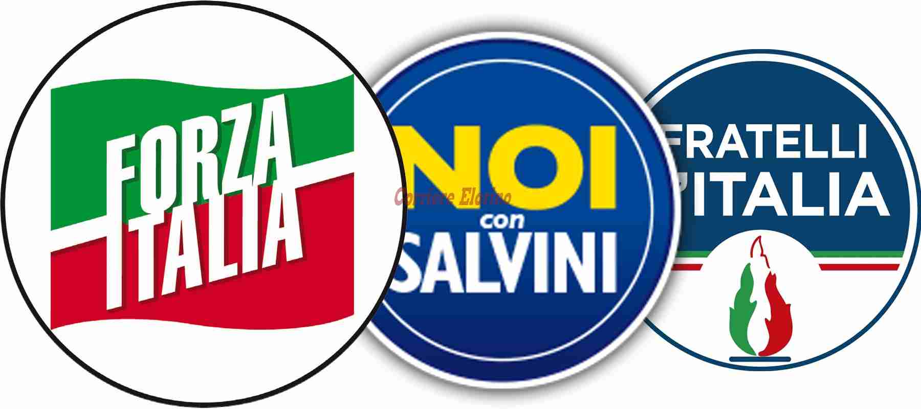 Forza Italia, Noi Con Salvini e Fratelli D’Italia: “Presenteremo assieme un candidato sindaco”