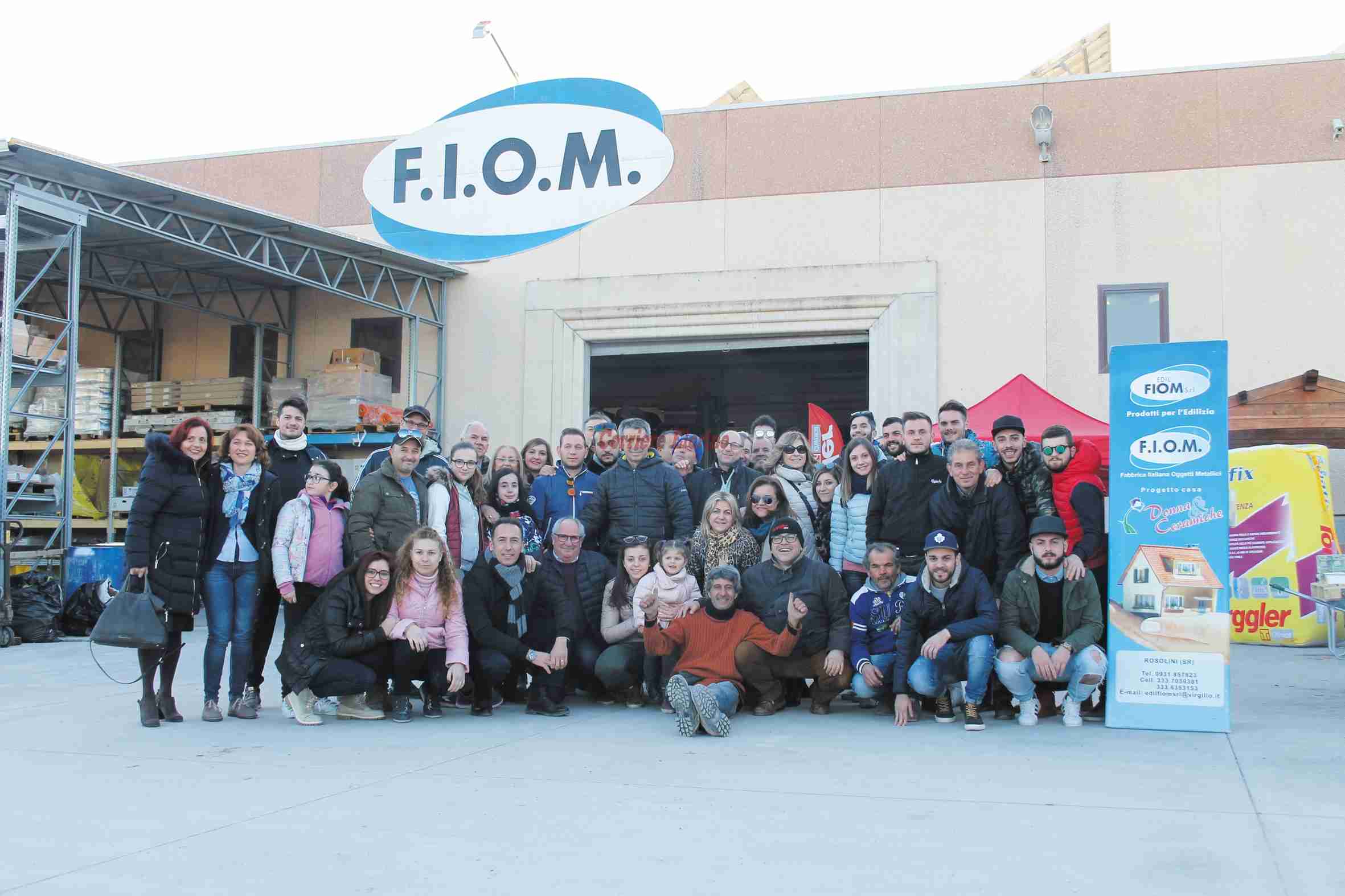 Sabato 13 gennaio l’open day alla Fiom con amici e clienti per brindare al 2018