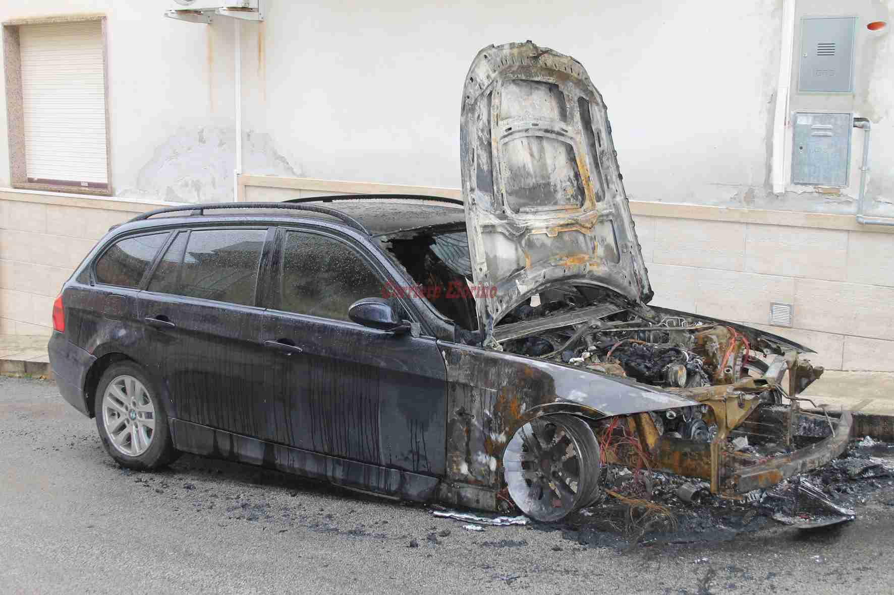 In fiamme nella notte l’auto dell’ex assessore Carmelo Di Stefano