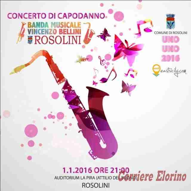 Uno Uno 2016, il Concerto di Capodanno della banda Vincenzo Bellini