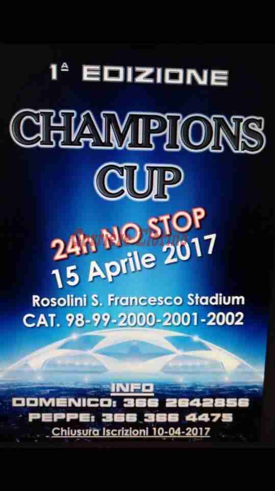 Arriva la “Champions Cup”, ad aprile 24 ore no stop di calcio a 5