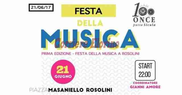 La Festa Europea della Musica approda a Rosolini nella sua prima edizione. Domani il 1ooOnce ospiterà oltre 20 musicisti
