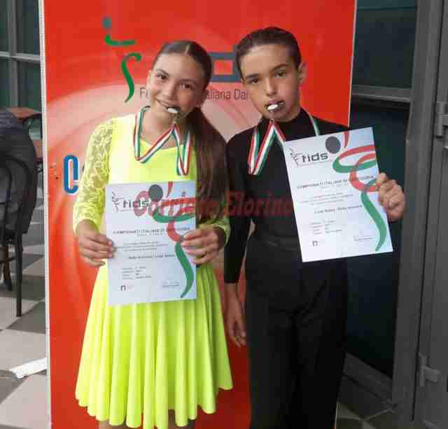 Medaglia di bronzo per i ballerini Luigi Sessa e Delia Armenia ai Campionati Italiani