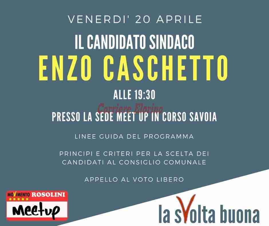 Incontro con il M5S per la scelta dei candidati al Consiglio Comunale