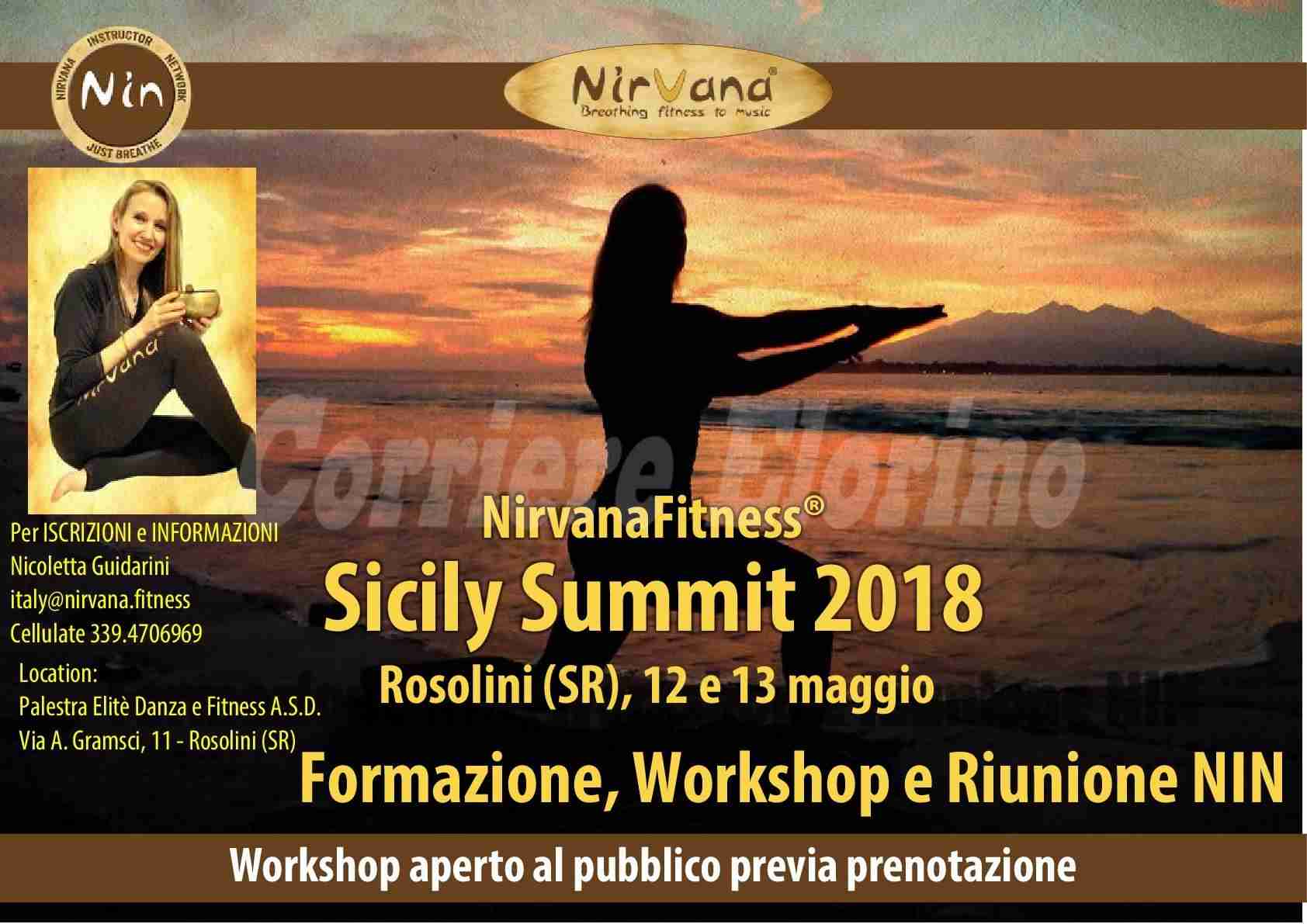 Summit Italia 2018 NirvanaFitness® approda a Rosolini
