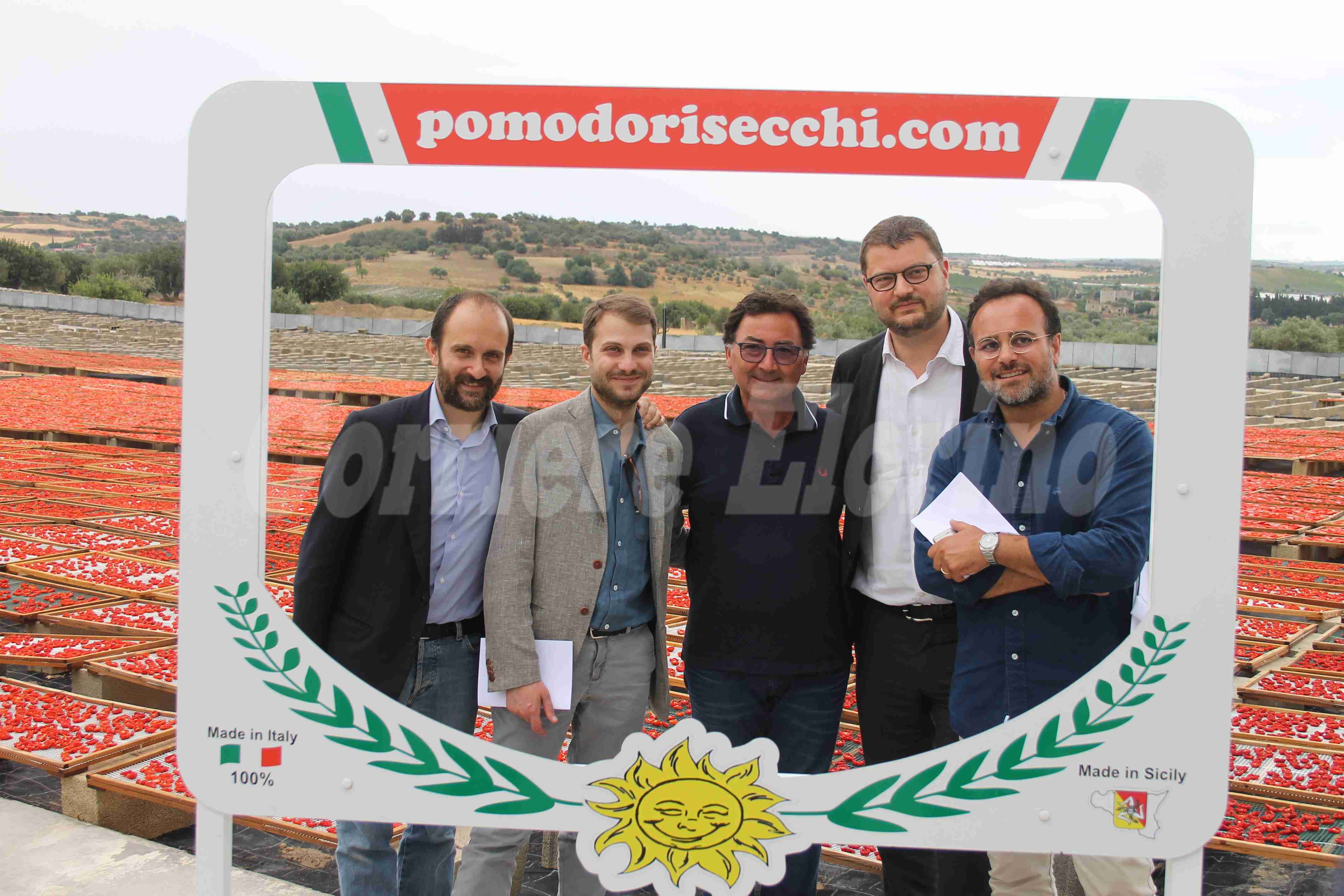 Il presidente del Pd Matteo Orfini “incantato” dall’Agriblea di Gino Agosta