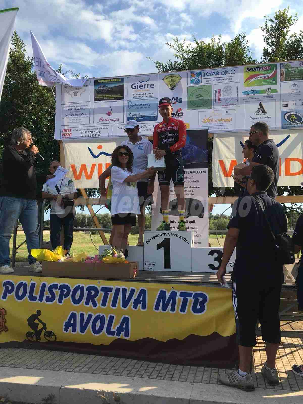 Primo Posto per il ciclista Giampiero Calì alla MTB di Avola