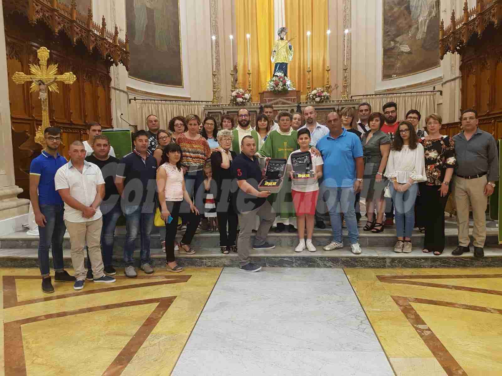 In ricordo di Pino Giallongo 2 defibrillatori alla Chiesa Madre e al Cuore Immacolato