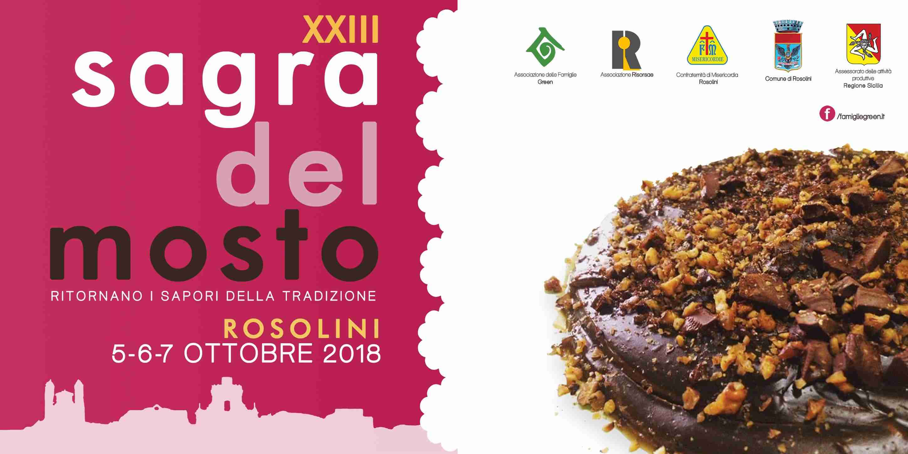 Dal 19 al 21 ottobre la XXIII Sagra del Mosto