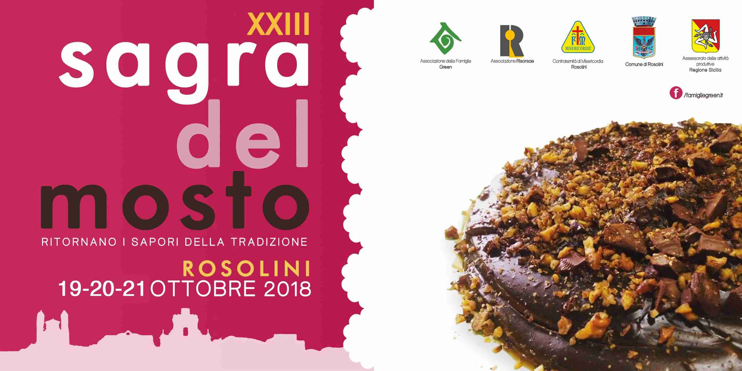 Martedì conferenza stampa presentazione della XXIII edizione della “Sagra del Mosto”