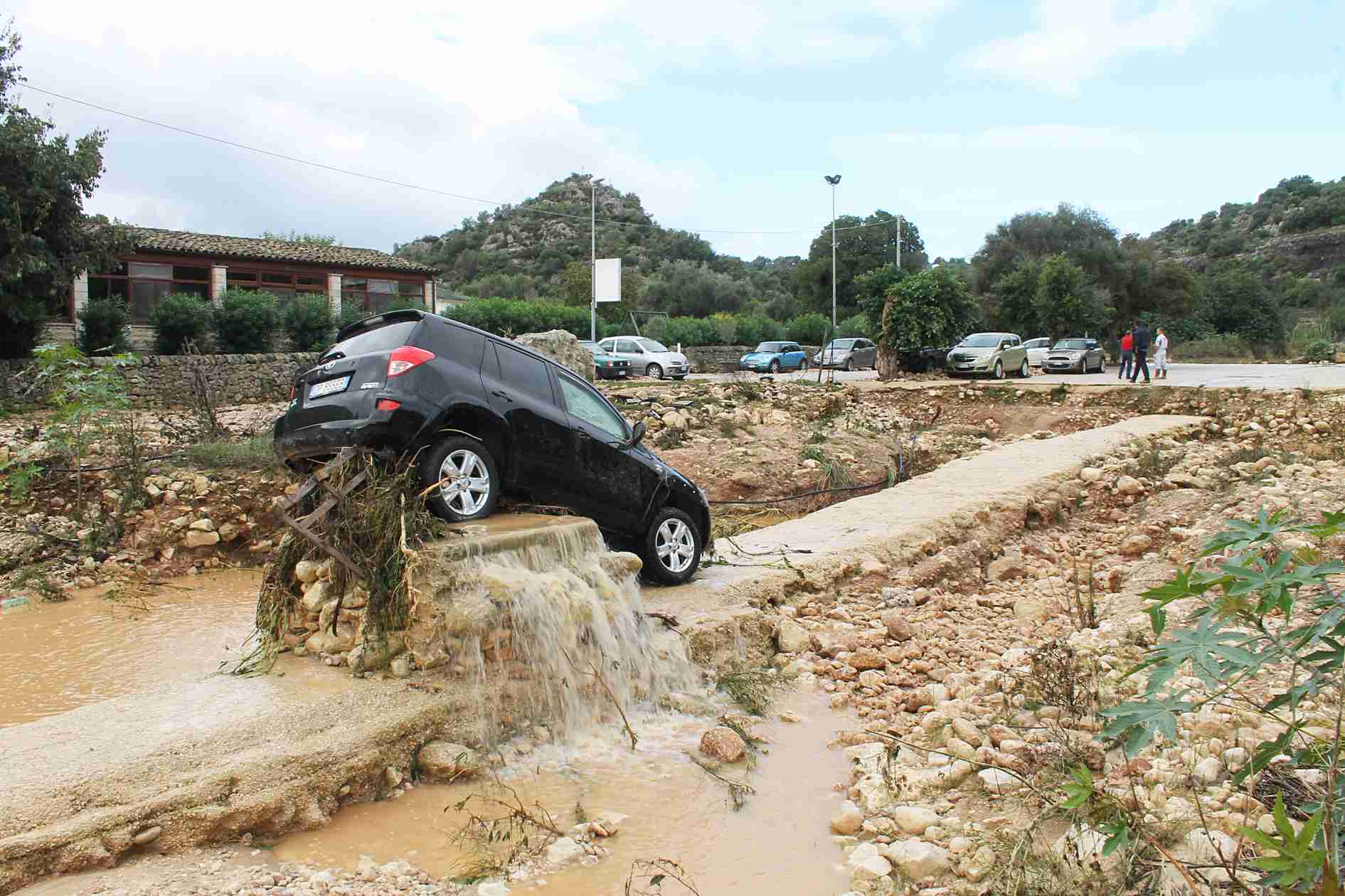 Maltempo a Rosolini: conta dei danni all’Eremo di Croce Santa