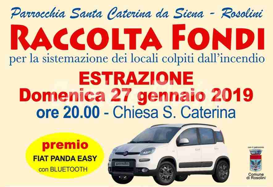 Chiesa Santa Caterina: domenica 27 gennaio l’estrazione del fortunato vincitore