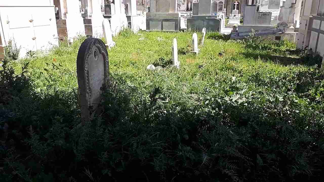 Sepolte dall’erba: nel cimitero di Rosolini poco decoro per le tombe