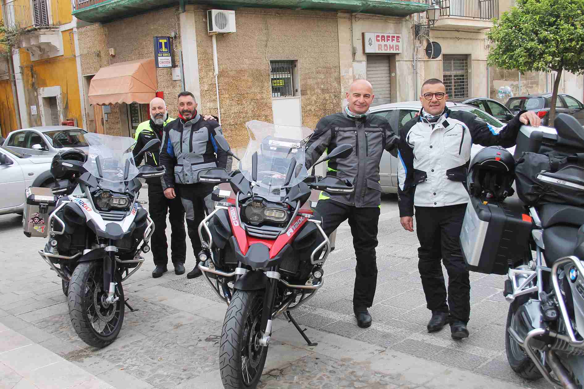 Rosolini-Spagna in moto, “viaggio-avventura” per 4 amici rosolinesi