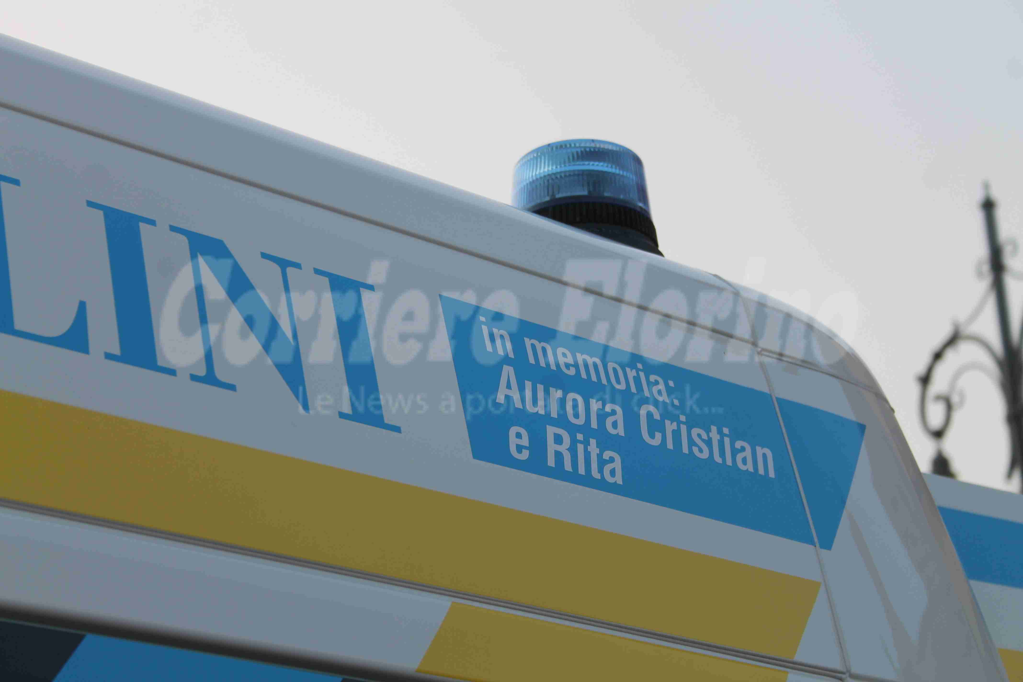 Inaugurata la nuova ambulanza della Misericordia intitolata a Cristian, Aurora e Rita