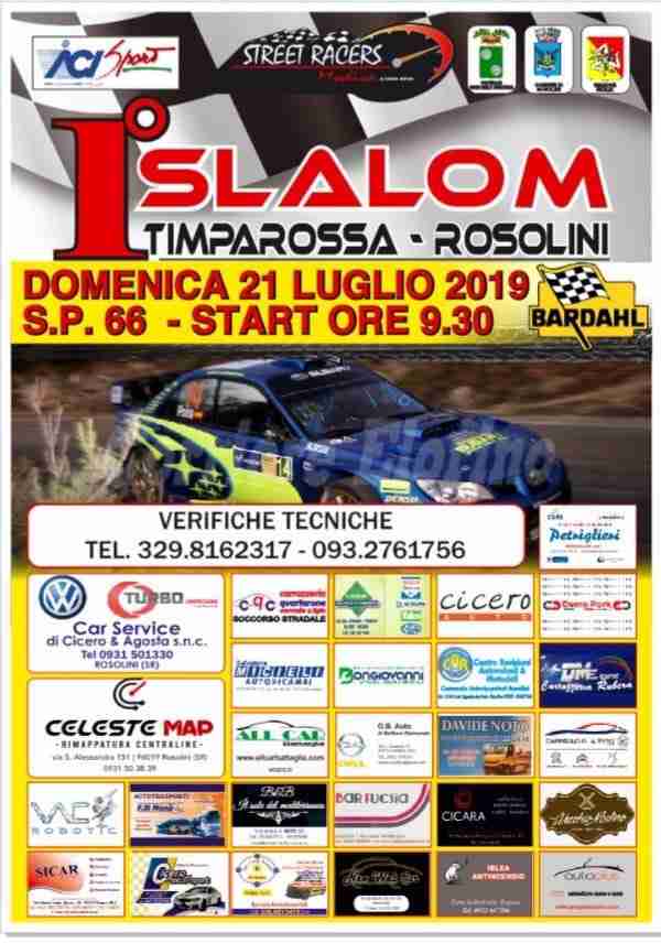 “1° Slalom Timparossa”: domenica 21 luglio la gara