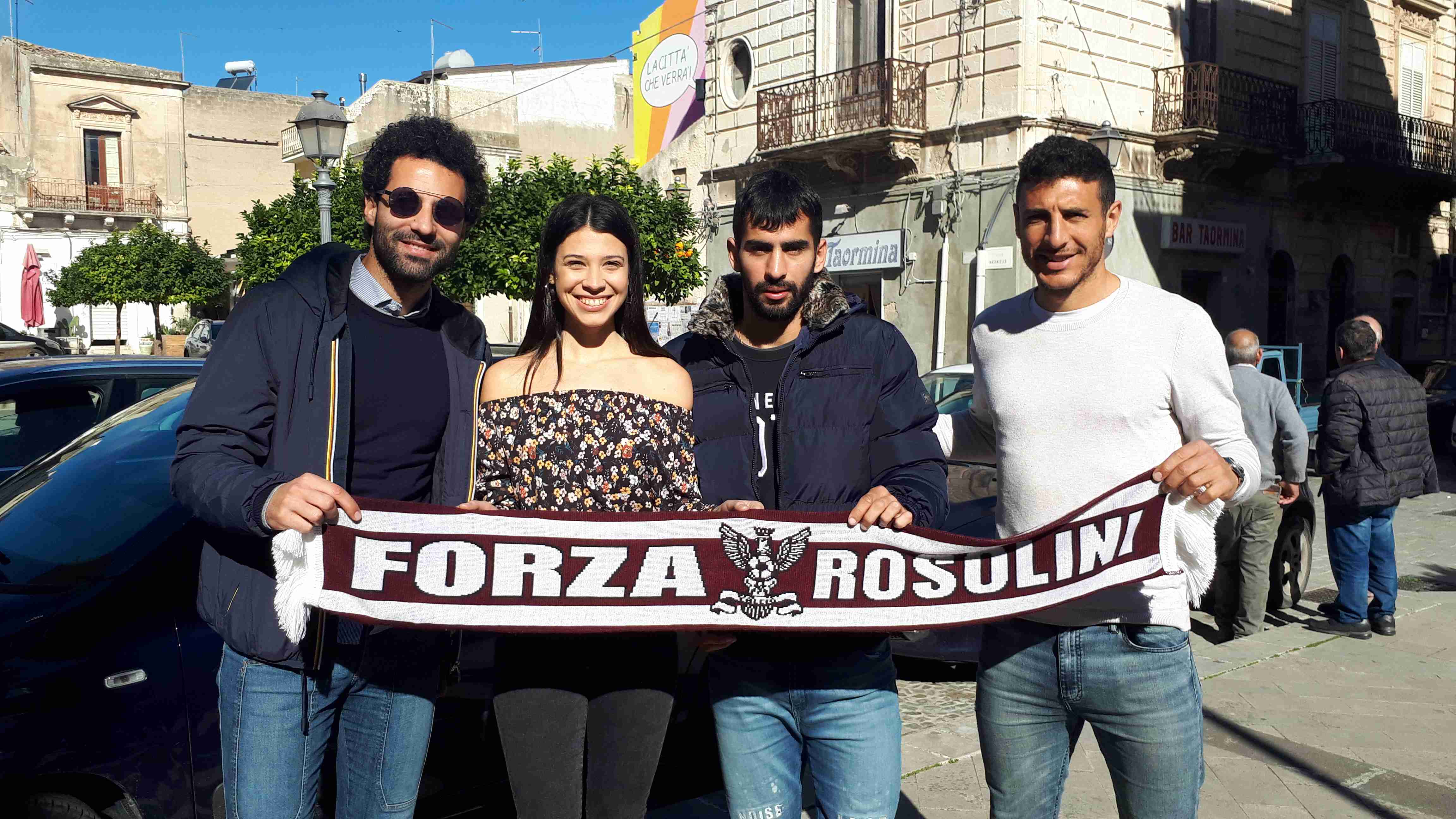 Nel Rosolini Calcio oggi trionfa l’amore, nozze tra Gabriel Mannino e la bella Micaela Peña