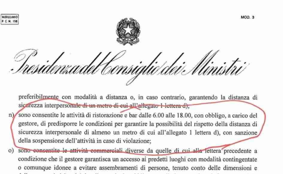 Coronavirus, Forza Rosolini: “Chiediamo per prevenire la chiusura di tuttti i locali dalle 18 alle 6”