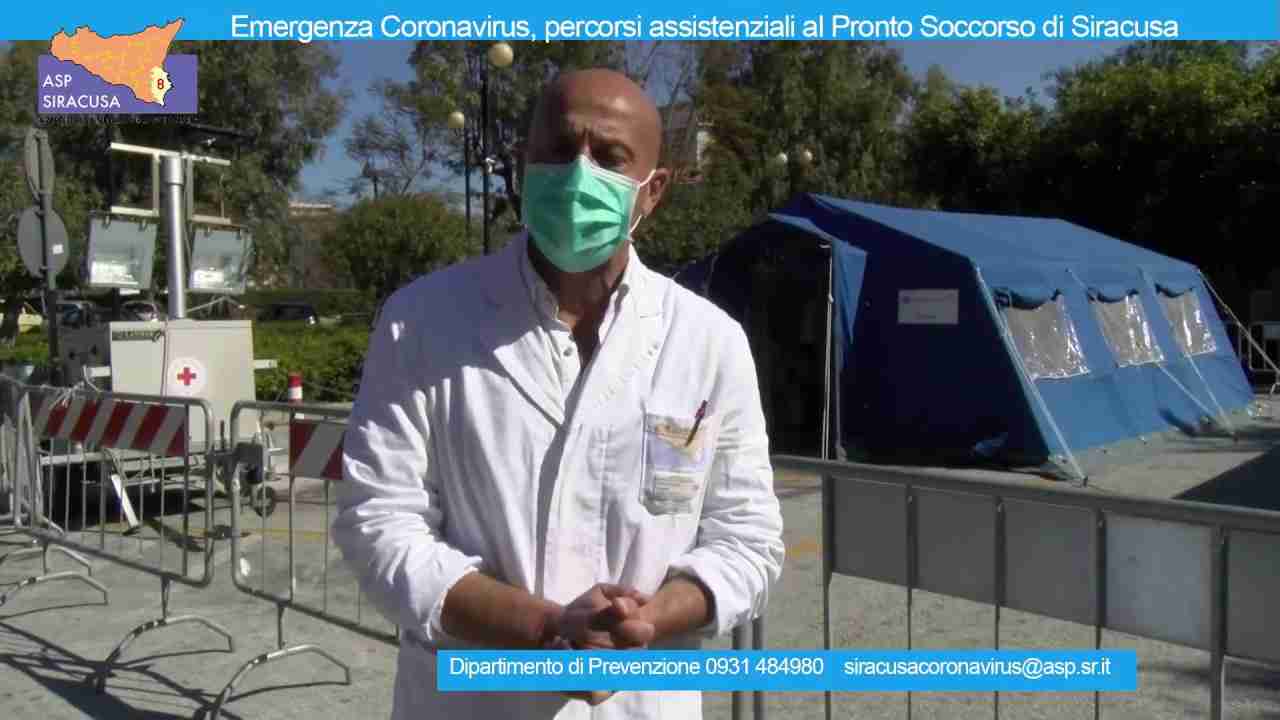 Coronavirus, un video dell’Asp per spiegare le modalità di accesso al Pronto Soccorso