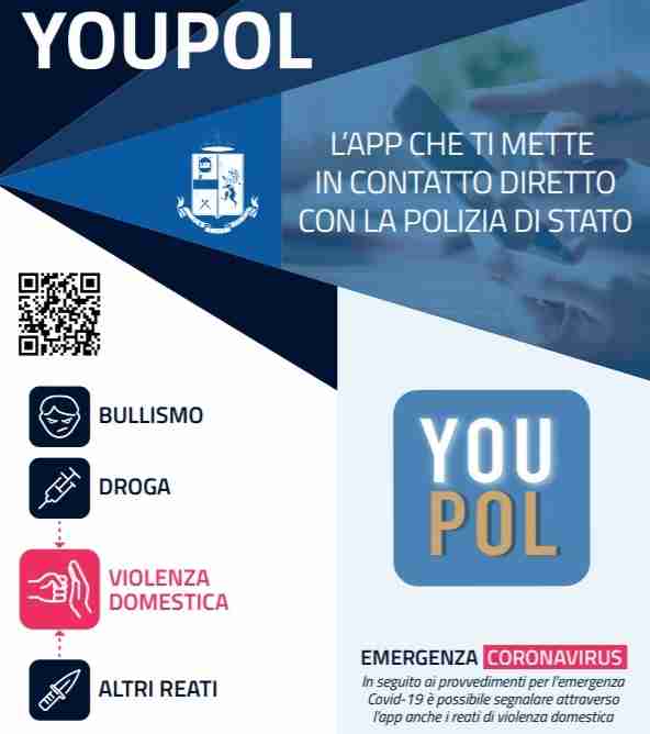 Coronavirus e Youpol: l’app della Polizia di Stato per segnalare anche i reati di violenza domestica