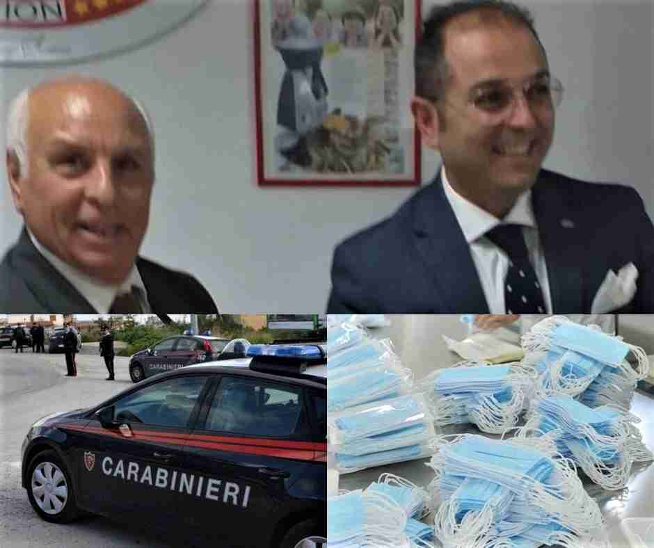 Coronavirus – I rosolinesi Salvatore e Luigi Sortino donano 50 mascherine ai Carabinieri