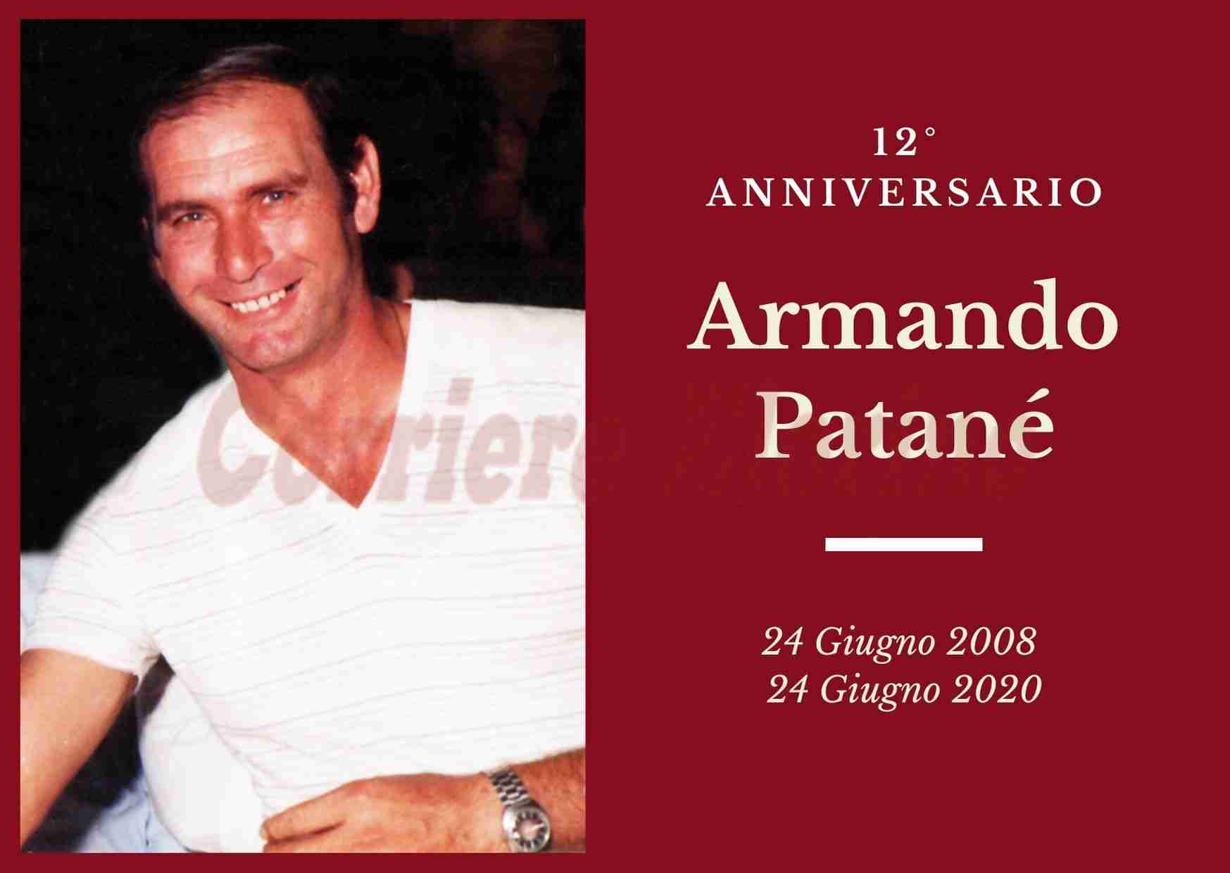 Necrologio: ricorre oggi il 12° Anniversario di Armando Patané