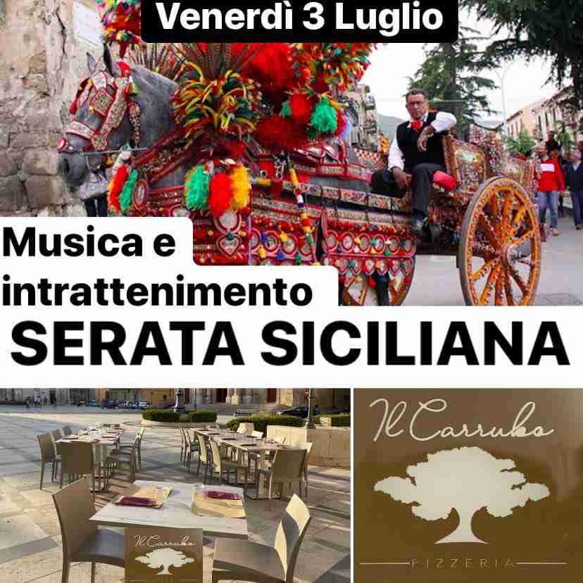 Serata Siciliana: il venerdì estivo de “Il Carrubo” tra musica e intrattenimento