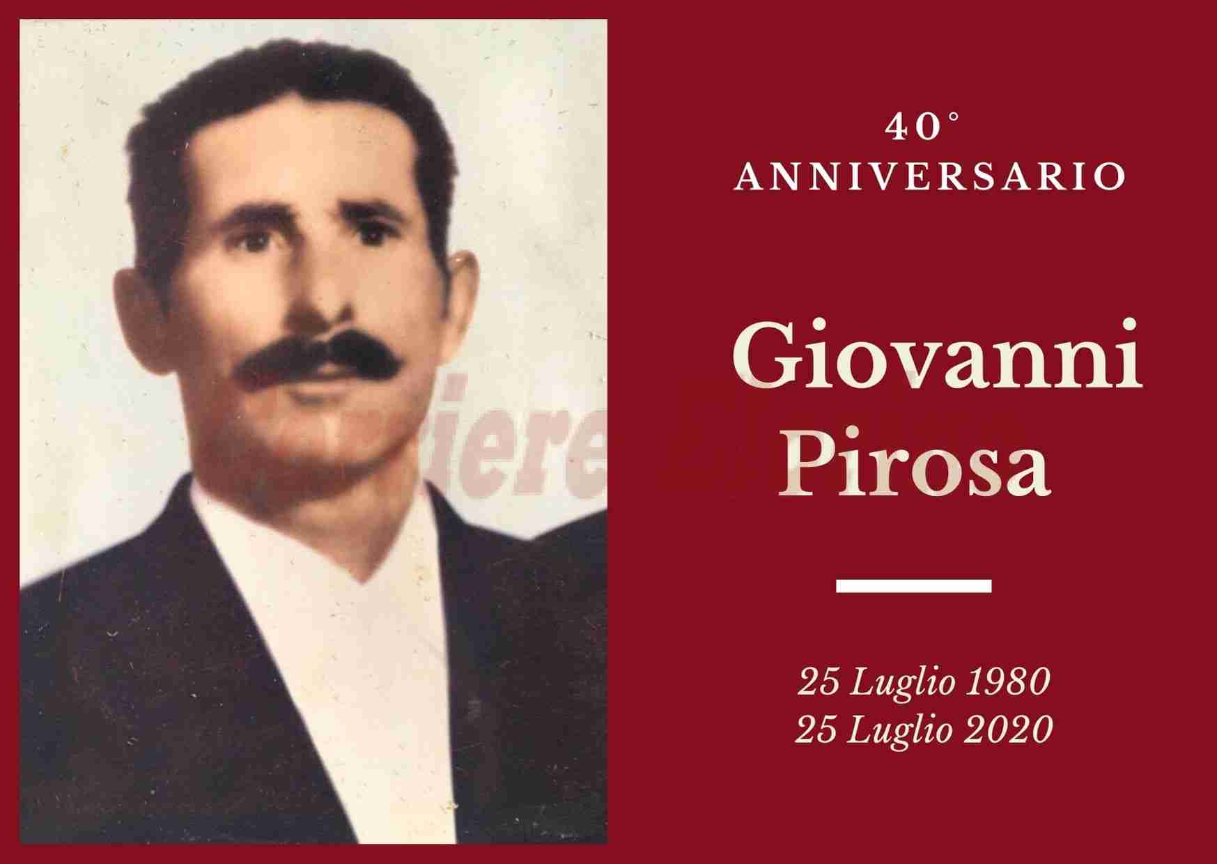 Necrologio: ricorre oggi il 40° Anniversario di Giovanni Pirosa